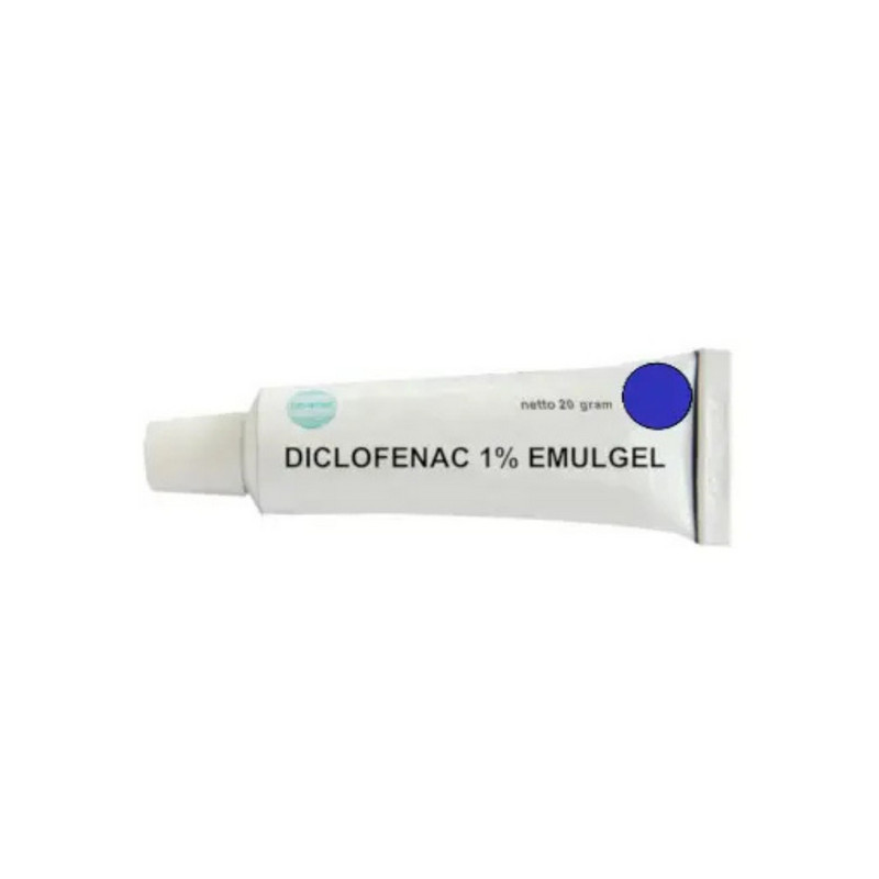 DICLOFENAC DIETHYLAMINE GEL 1 TUBE @ 20 G
