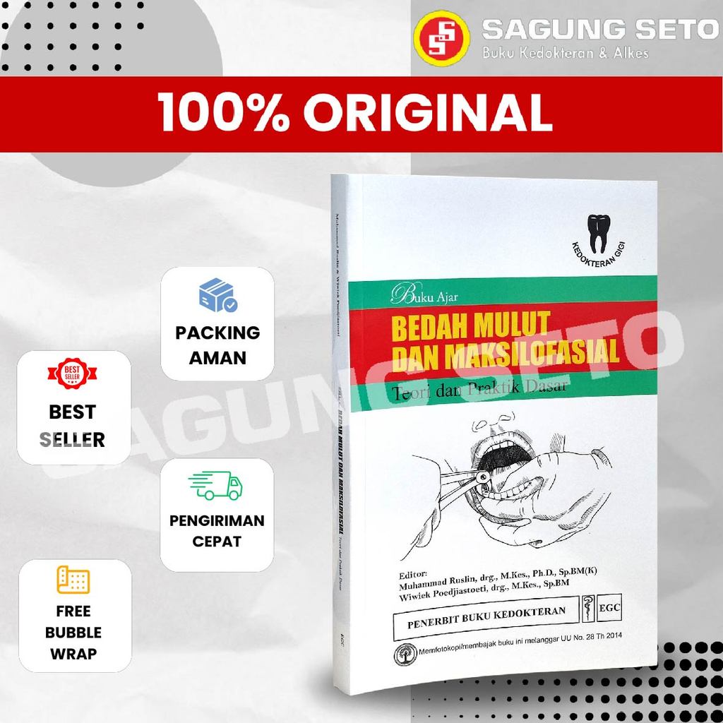 BUKU AJAR BEDAH MULUT DAN MAKSILOFASIAL TEORI DAN MAKSILOFASIAL - MUHAMMAD RUSLIN
