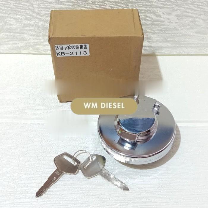Tutup Tangki Solar Komatsu PC75 PC75UU-2 PC75UU-3 Cap Fuel Tank IMPORT