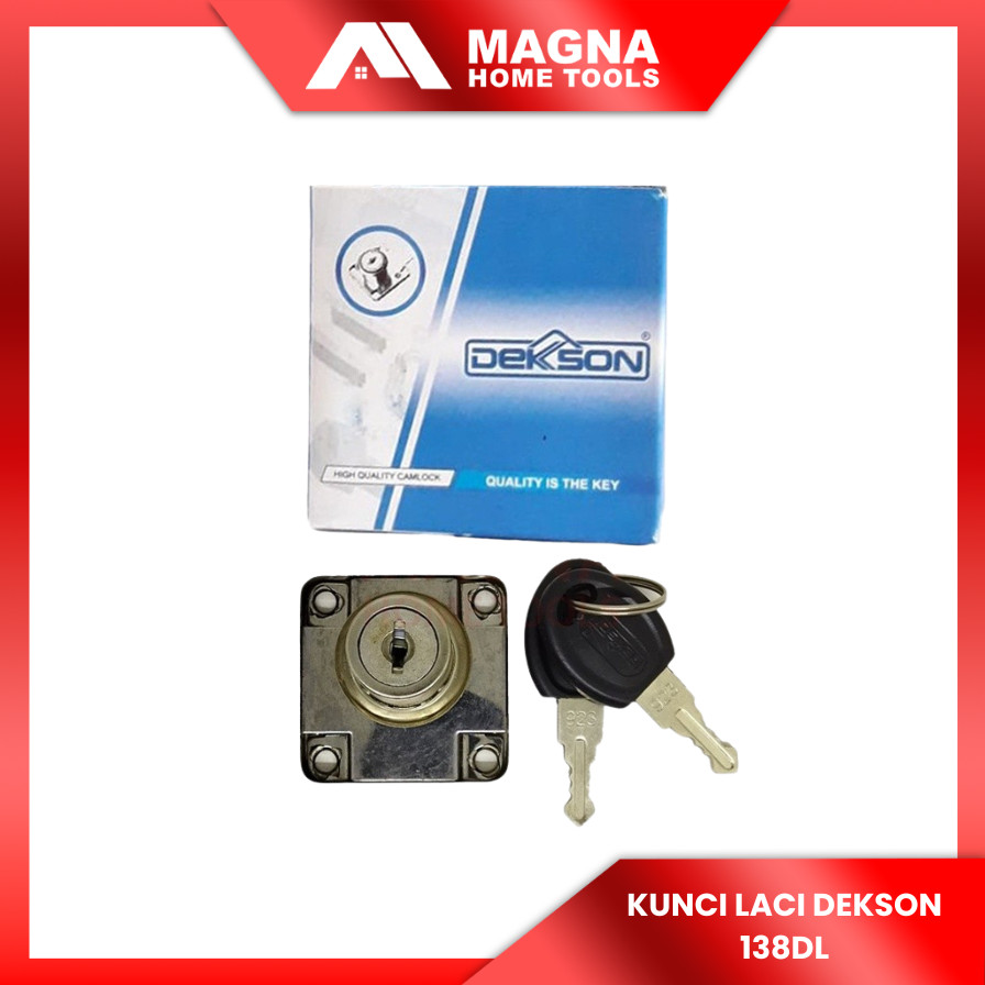 KUNCI LACI/LEMARI/LOKER DEKSON 138DL [ASLI]