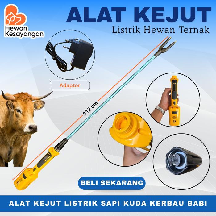 Alat Ke jut Listrik Tongkat Kejut Setrum Sapi Kerbau Kuda dll