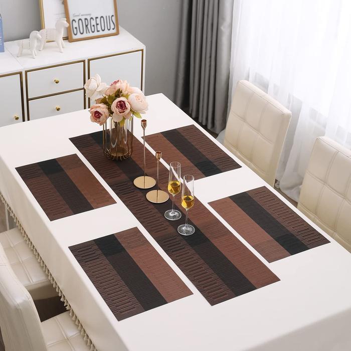 Alas Meja Makan Table Runner Taplak Meja Panjang - 30*135