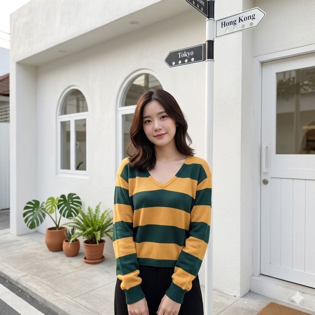 MANGGO STRIP KNITE RAJUT/JAKET RAJUT SALUR BELANG/RAJUT PRIA PREMIUM KOMPUTER/Sweater Wanita korean 