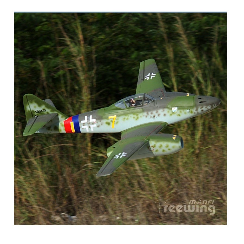 Freewing ME262 Twin 70mm EDF Radio Control RC Jet Airplane Model