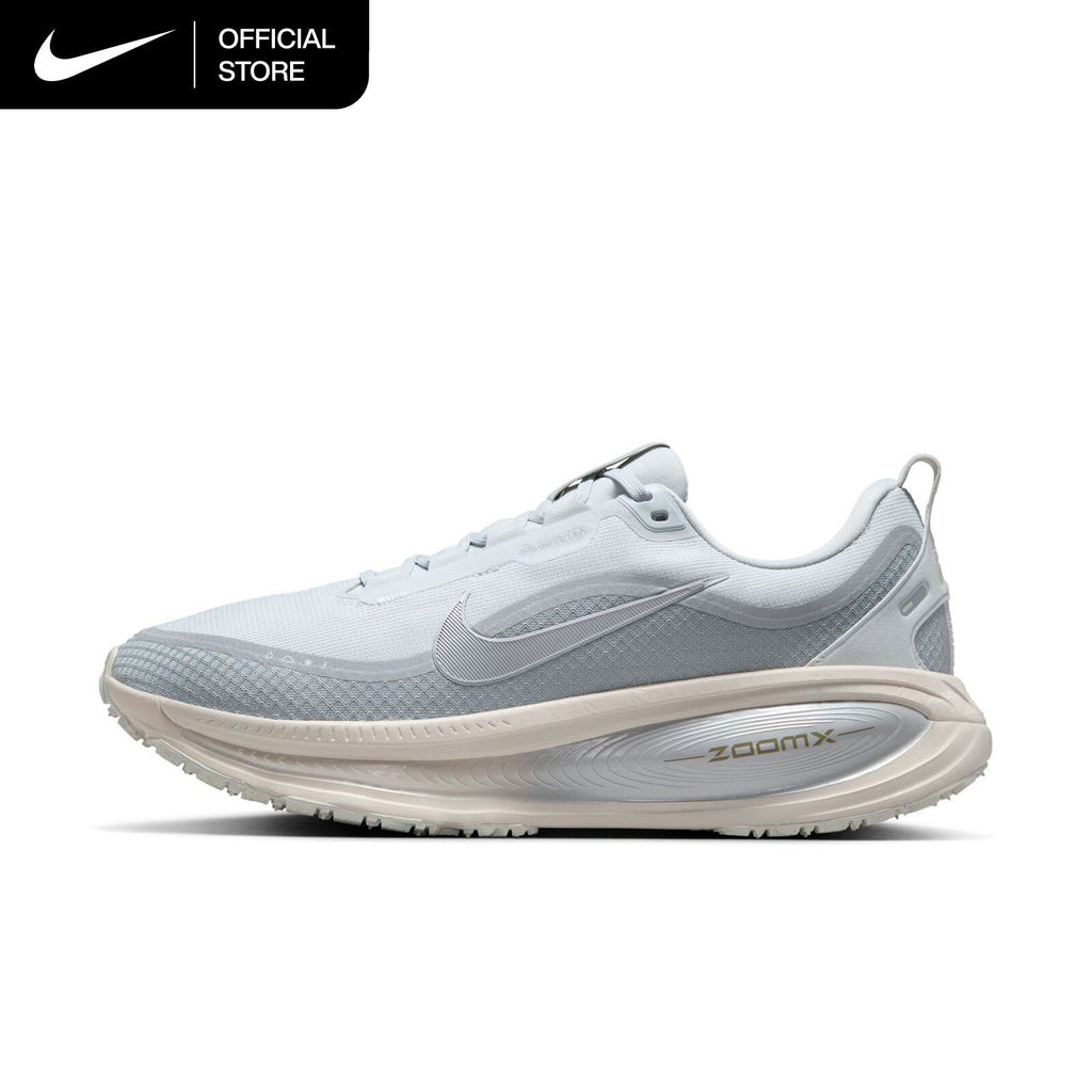 Nike Men's Vomero 18 GORE-TEX Waterproof Road Running with Reflective Accents Shoes - Pure Platinum 