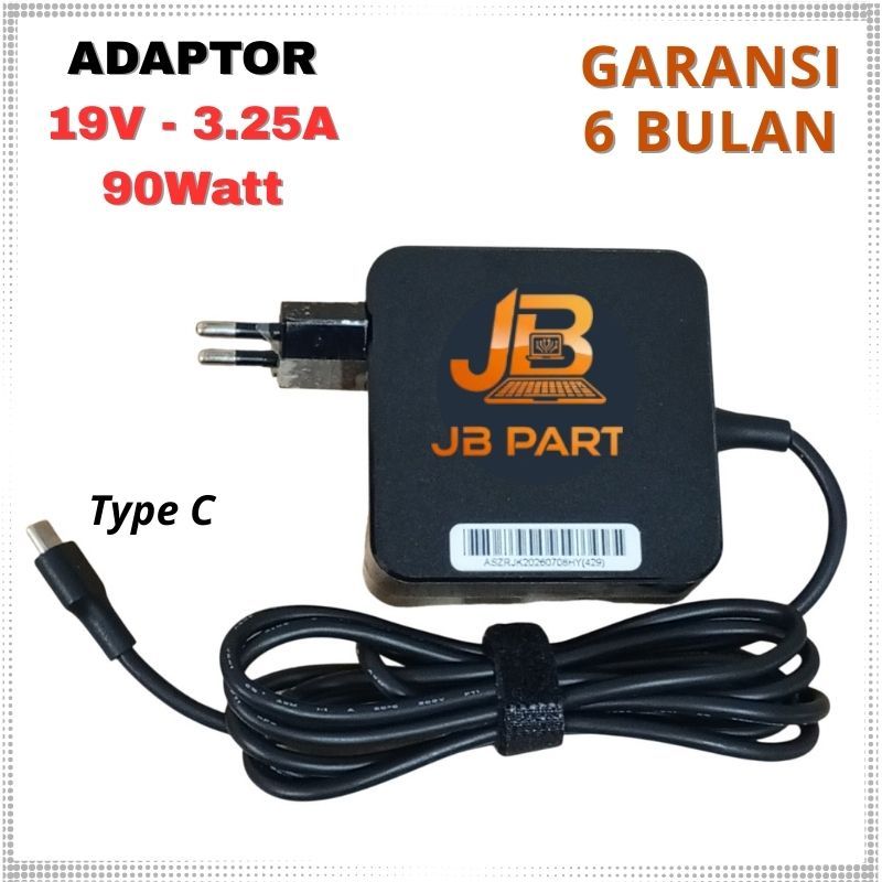Adaptor Charger 65W For Acer Aspire 5 Spin 14 A5SP14 A5SP14-51MTN 20V 3.25A Type-C -JBPART