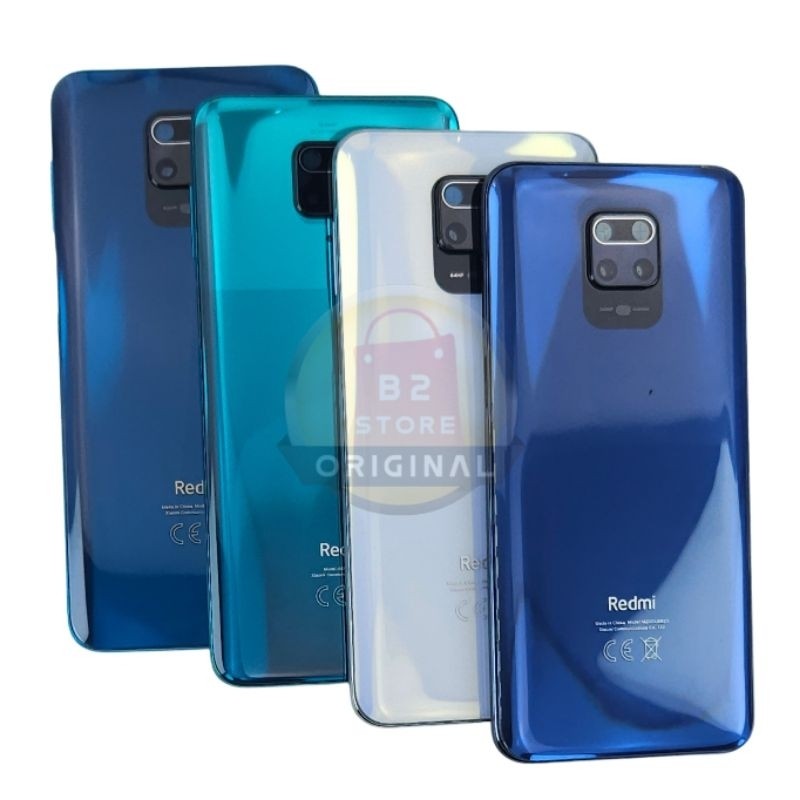 BACK CASING HOUSING XIAOMI REDMI NOTE 9 PRO BACKDOOR FULLSET + BEZEL