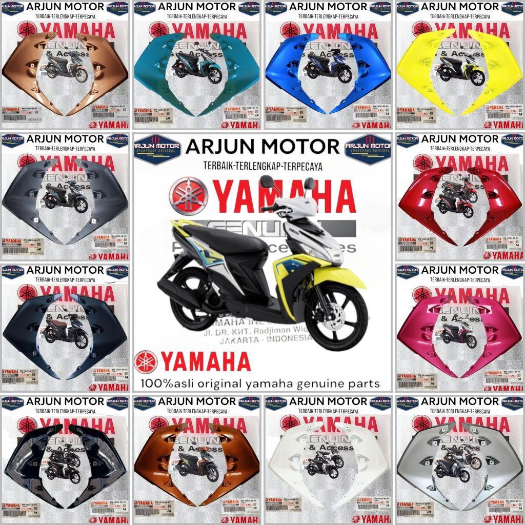sayap depan, body depan MIO M3 125 MIO Z kanan kiri original yamaha