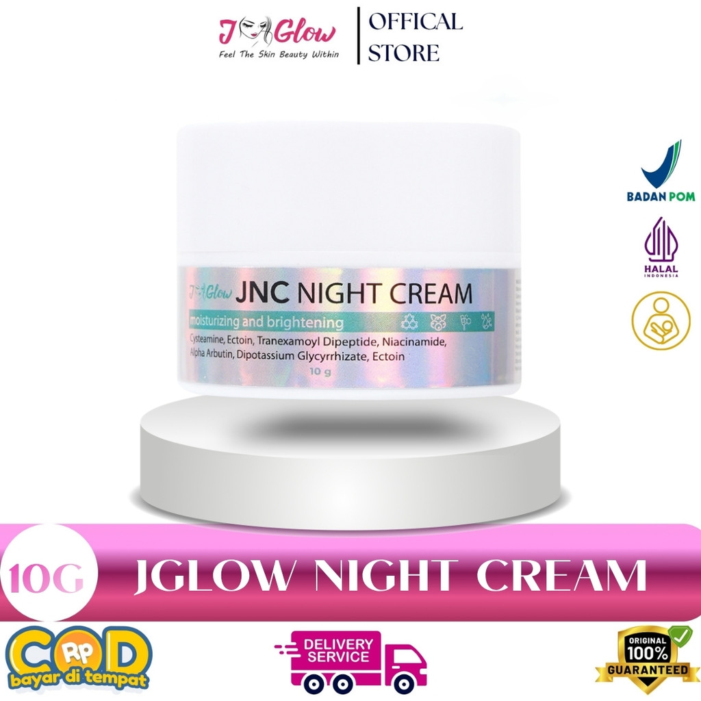 JGLOW JNC Night Cream BPOM