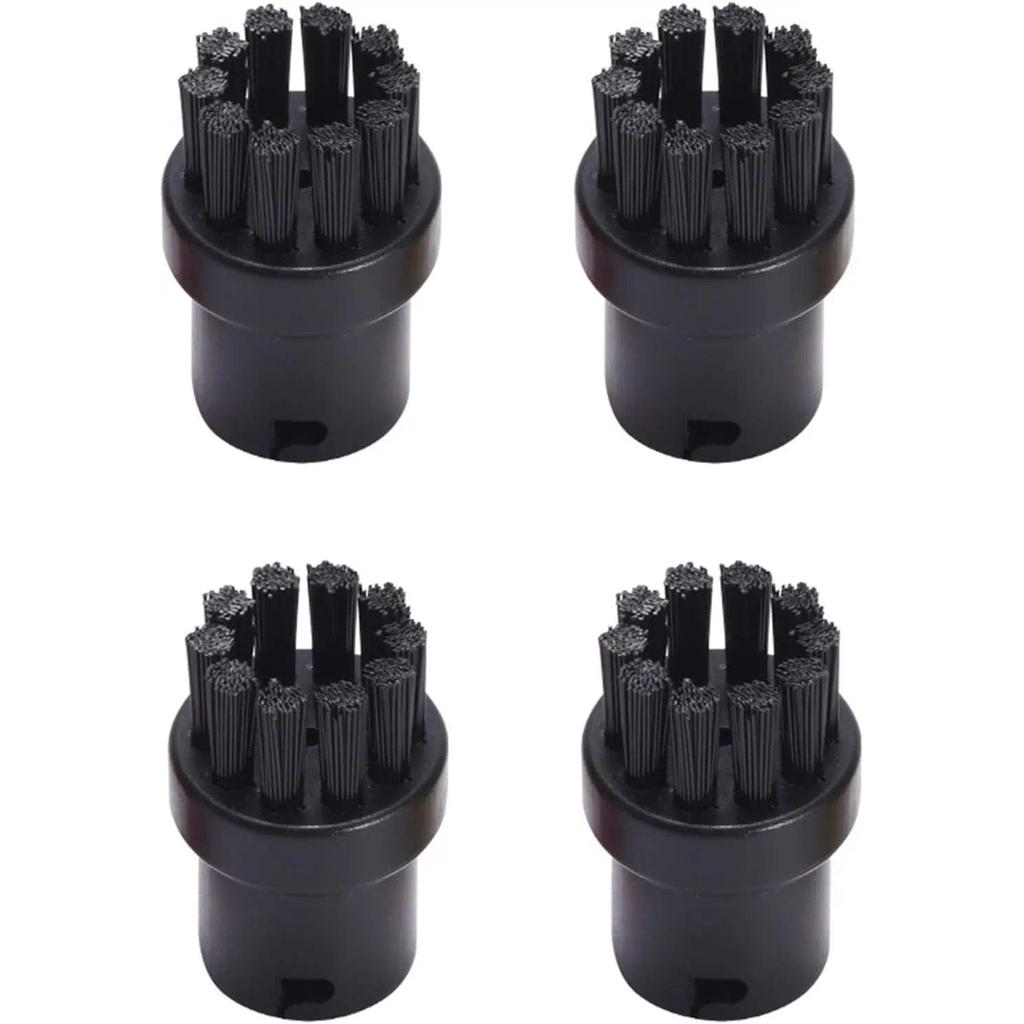 Nylon Round Brushes for Karcher, Kärcher Round Brush Set, Steam Cleaning Brush, Steam Cleaner Karche