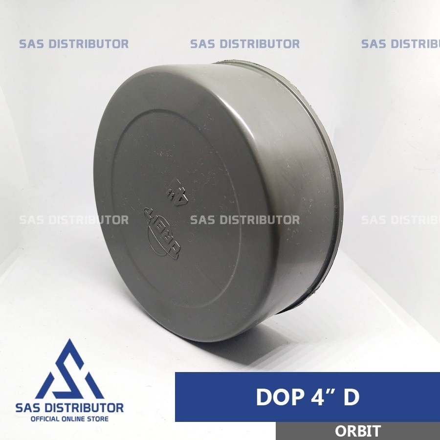 Dop 4" PVC Orbit | Cap 4" inch D | Dop Pipa 4" inch | Tutup Pipa 4" PVC | Dop Pralon 4 inch