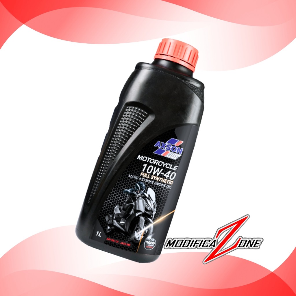 Axson Lube ScootR SAE 10W40 1L Full Synthetic Oli Mesin Nano Metal Ceratec Motor
