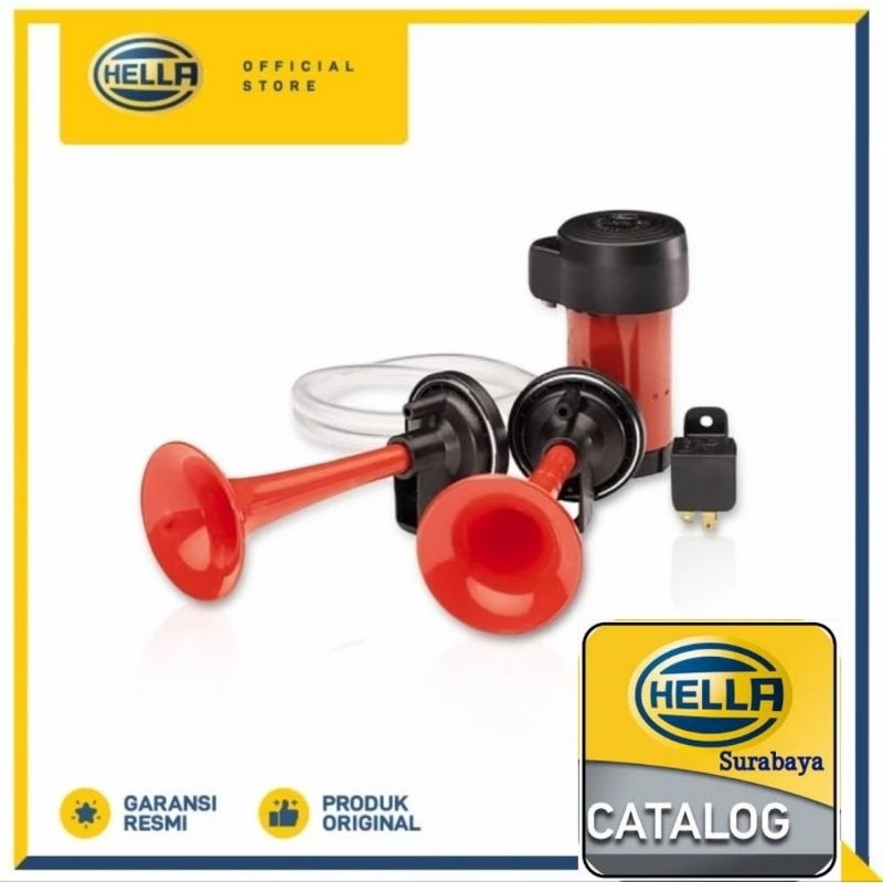 VIP5 * Horn Klakson Angin 2 Corong Dinamo - Hella Original