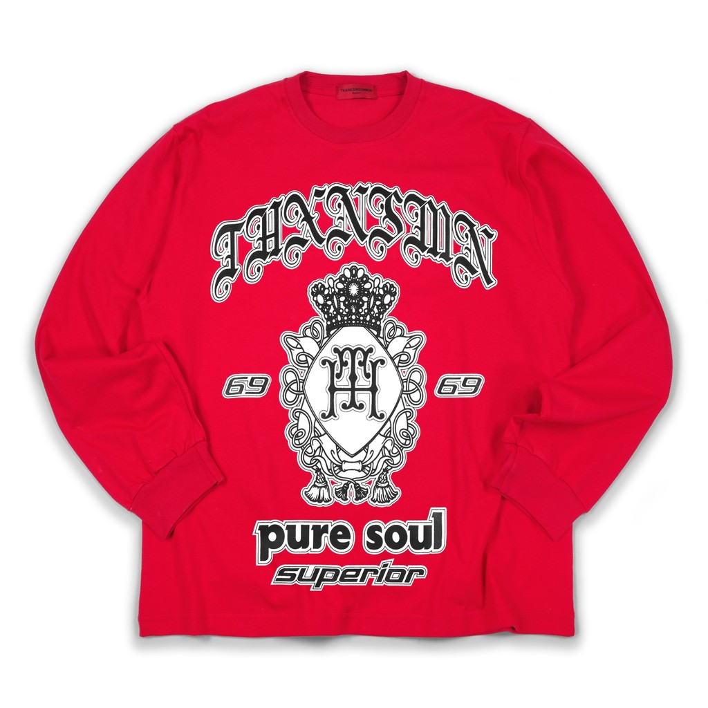 Longsleeve Fayrine Red Thanksinsomnia