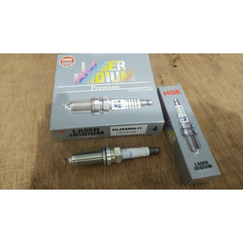 Busi Spark Plug Laser Iridium Nissan March DILZKAR6A-11 NGK