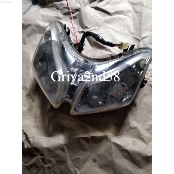 reflektor lampu depan vario 110 karburator original