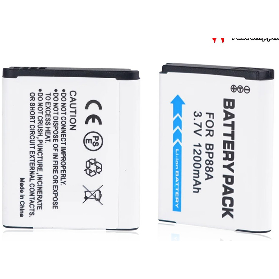 15pcs 37V 1200mAh IABP88A BP88A Camera Battery For Samsung BP88A DV200 DV300 DV300F DV305 DV305F DV9