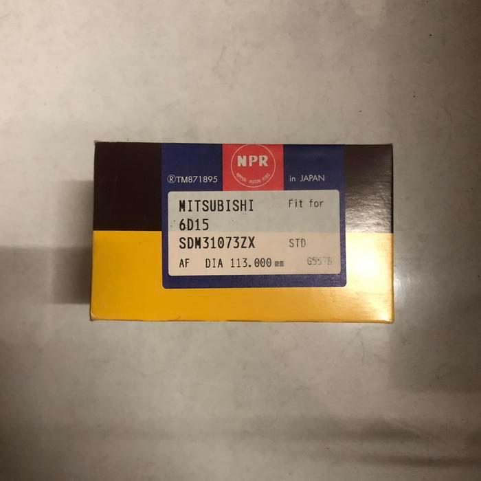 RING PISTON/RING SEHER MITSUBISHI FUSO 6D15 NPR PASSS