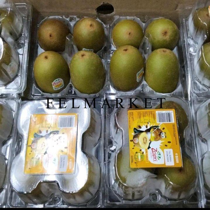 Buah Kiwi Gold Zespri Manis Isi 4 / Buah Kiwi Zespri / Pack