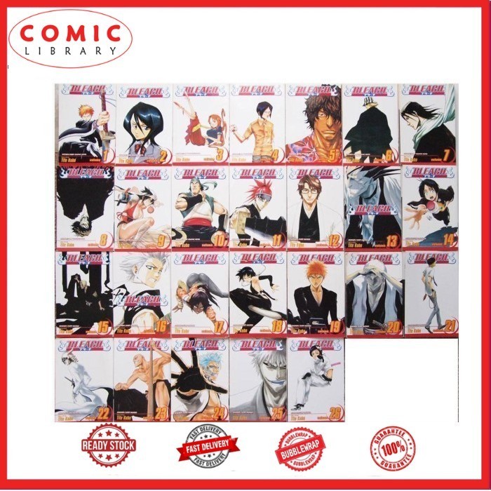 Manga Bleach, 74 Books series (English)