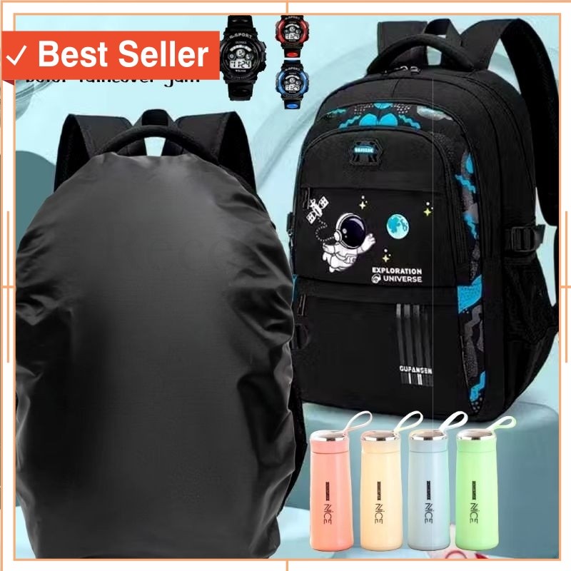 Tas Anak Sekolah Lucu Unik Keren / Tas Sekolah STM Kece Tas Sekolah PRIA Ransel Astronot Cocok Untuk