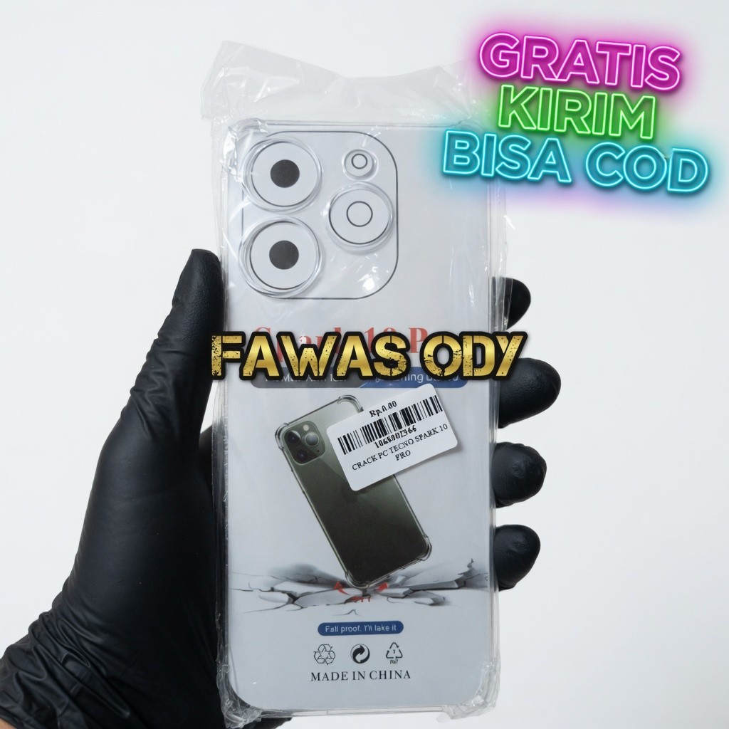 TPU Caseng Casing Softcase Transparant Clear Case TECNO SPARK 10 PRO