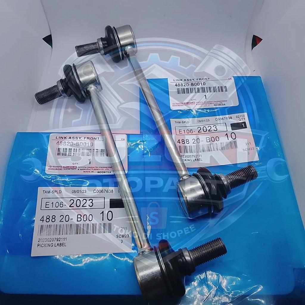 Link Stabilizer Depan Set Toyota Avanza Xenia 48820-B0010 2005 2006 2007 2008 2009 2010 2011 2012