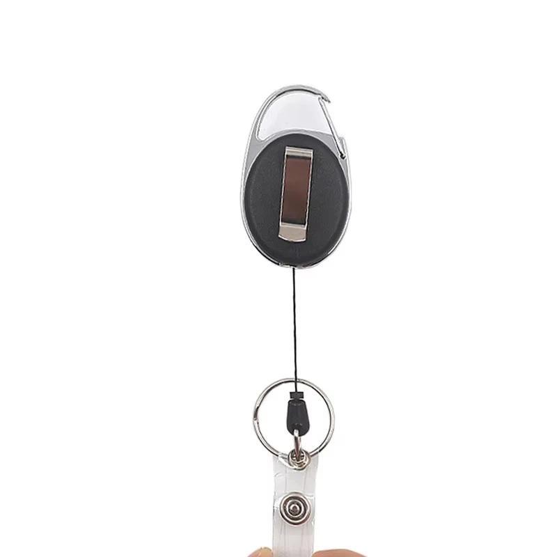 1/3 Work Permit Set - Employee ID Holder Retractable Neck Hanger - Office ID Holder, Badge, Access C