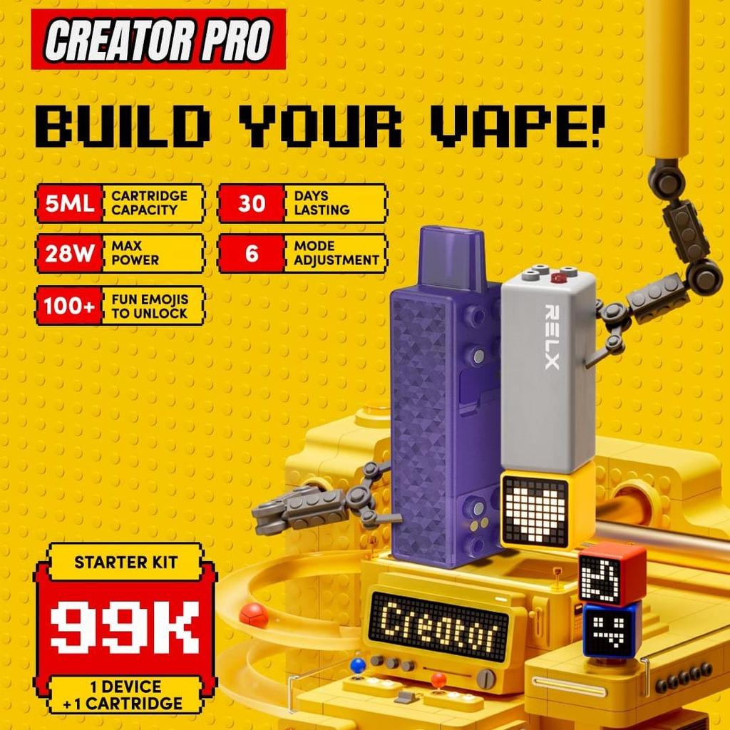 RELX Creator Pro 28W Pod Kit by RELX