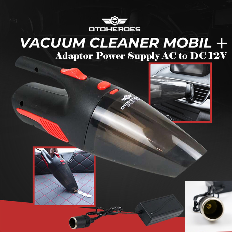 Vacuum Cleaner Mobil Vacum Penyedot Debu Portable 12V 120W | Vakum Cleaner Mobil Penyedot Debu