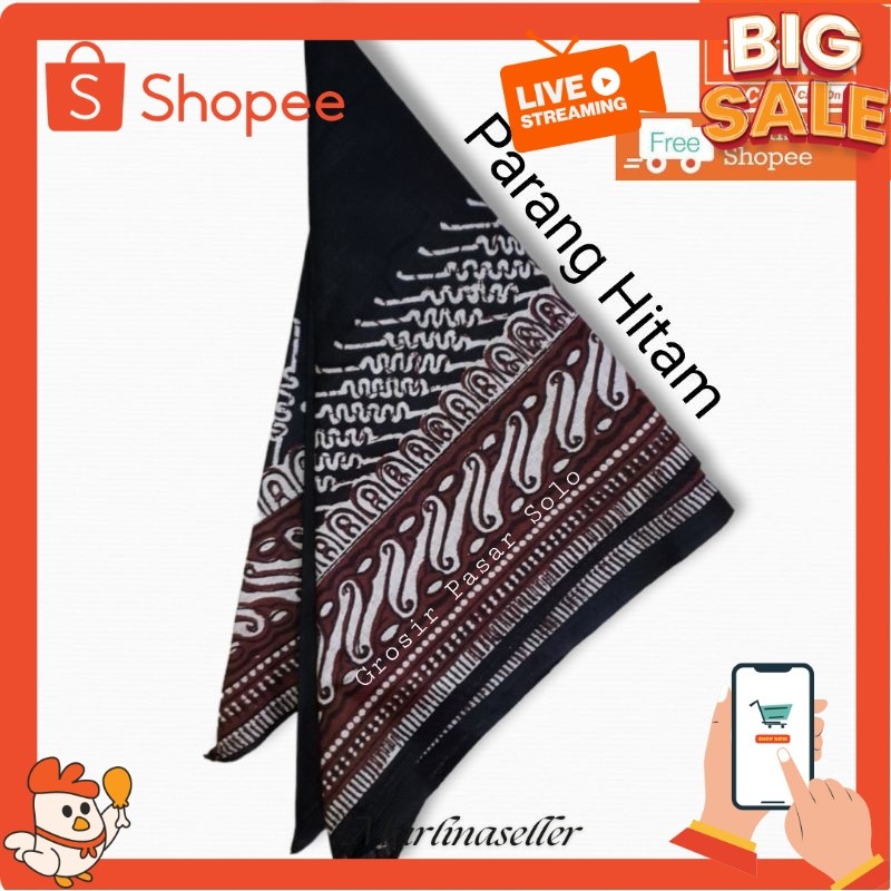ikat kepala batik / slayer batik GPS