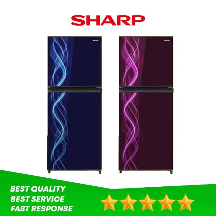 Lemari Es/ Kulkas 2 Pintu SHARP SJ197ND-VP/VB