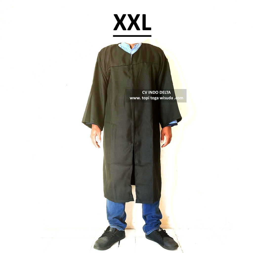 JUBAH / BAJU TOGA wisuda HITAM jaket toga wisuda redy ribuan pakaian baju kelulusan TK SD SMP SMA ku