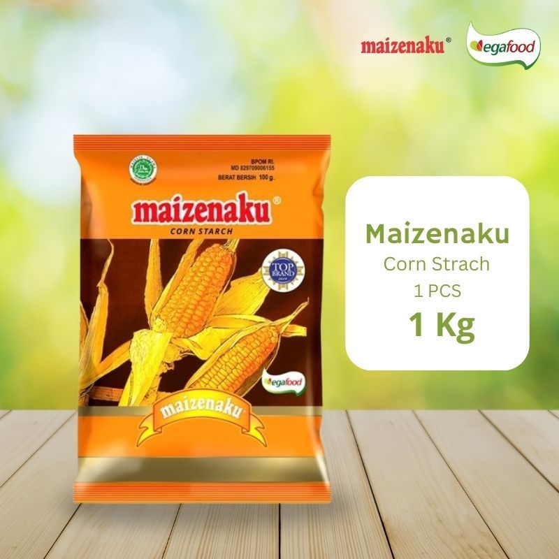 Maizenaku Tepung 1kg Corn Startch Tepung Jagung Best Seller Produk Kemasan Plastik Produk Terbaik Te