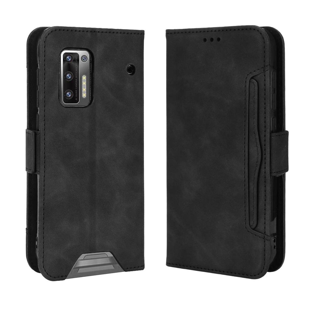 For Doogee S97 Pro Case Premium Leather Wallet Leather Flip Multi-card slot Cover For  Doogee S97 Pr