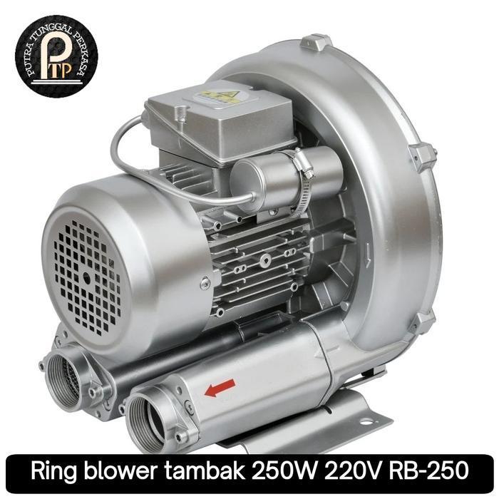 Ring Blower Tambak 250W 220V Blower Aerator Tambak Ikan RB-250