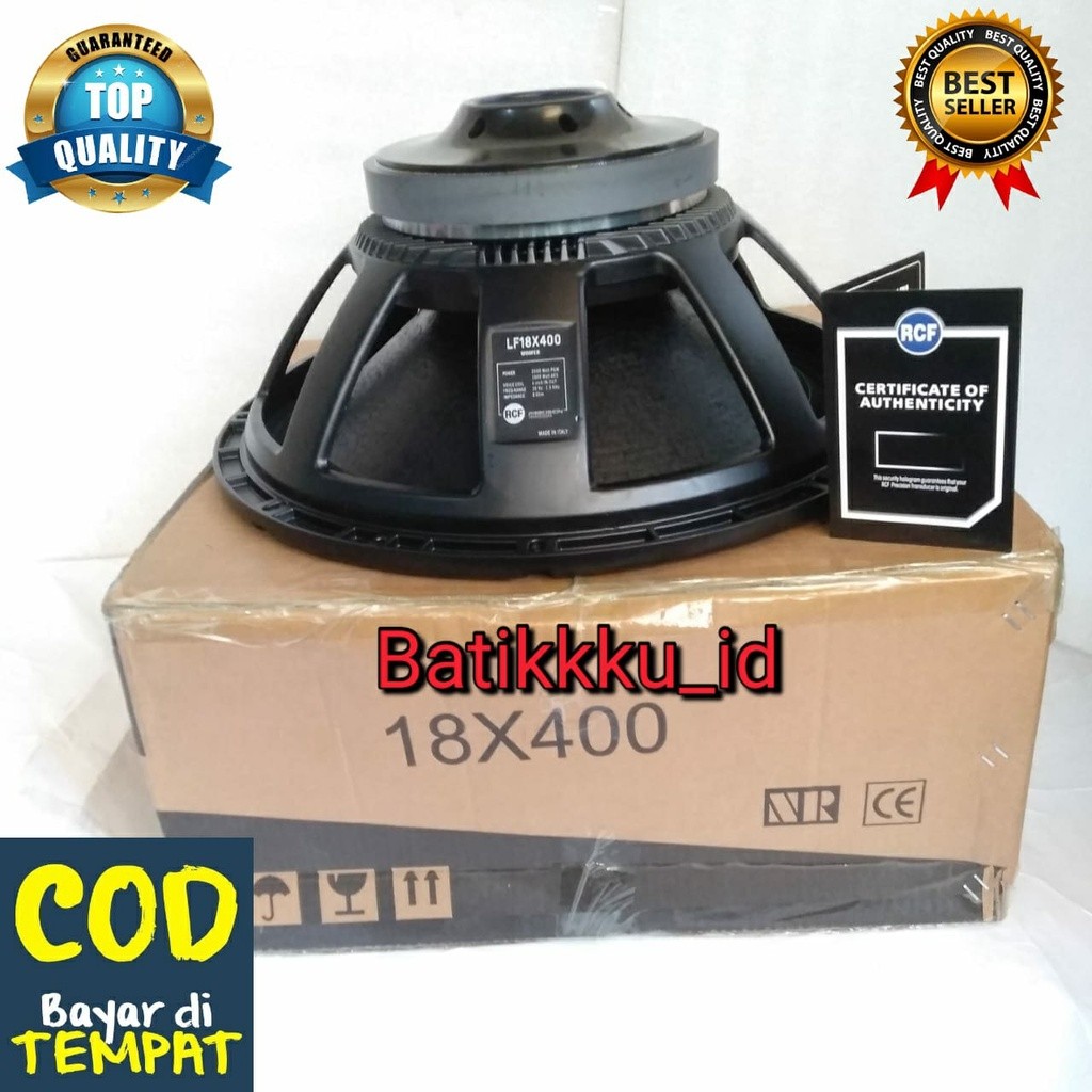 Speaker Komponen RCF LF18X400 LF 18 X 400 GRADE A