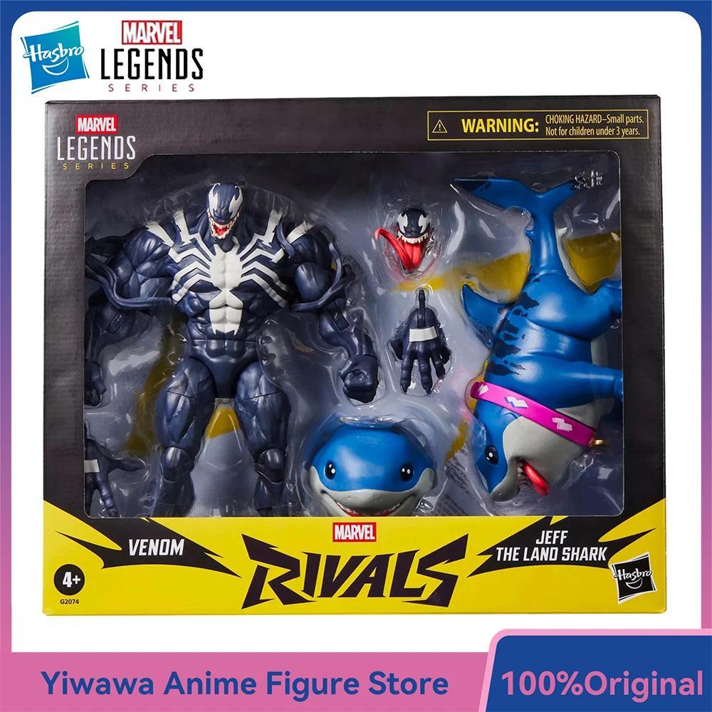 Original Hasbro Marvel Legends Series Venom & Jeff the Land Shark (Marvel Rivals) 6-Inch-Scale Actio