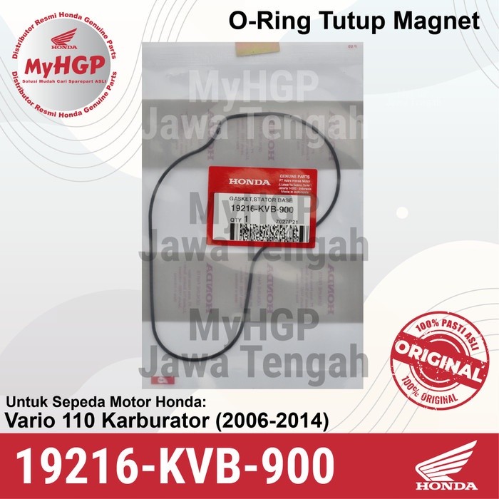 19216KVB900 Gasket Stator Base Vario 110 Karbu 19216-KVB-900 19216 KVB 900 ORing Besar Water Pump