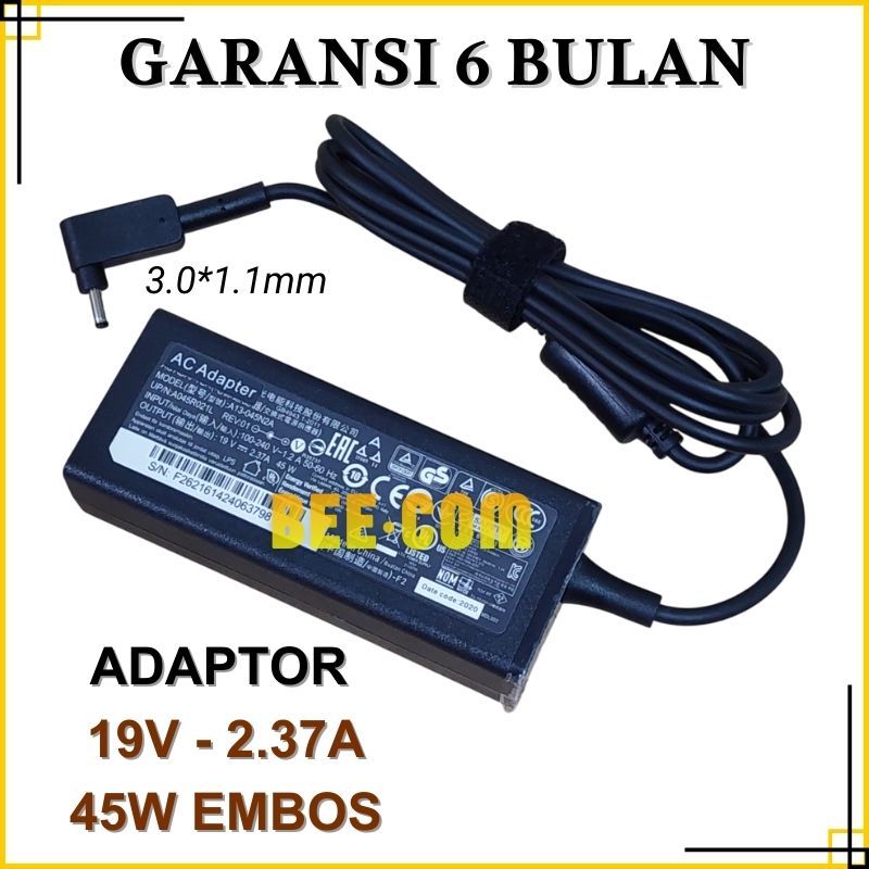 Adaptor Charger Acer TravelMate B117 B117-M B118 P236-M P238-M -BEE