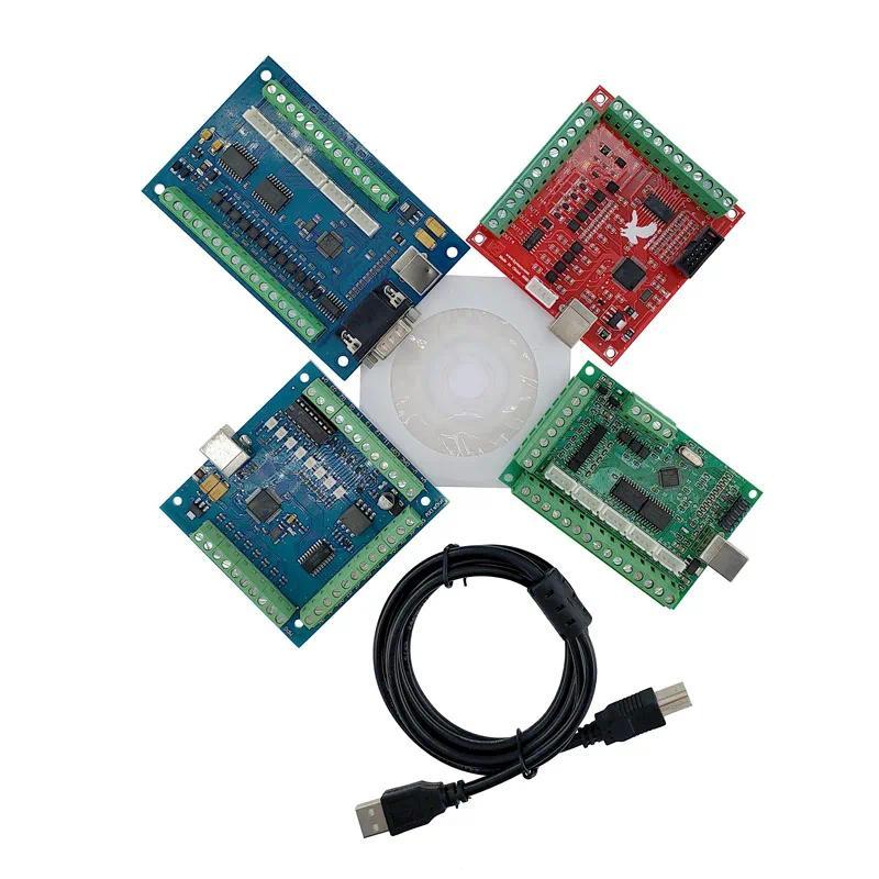 1pcs Breakout board interface driver CNC BOARD USB MACH3 100Khz 4 axis 5 axis interface driver motio