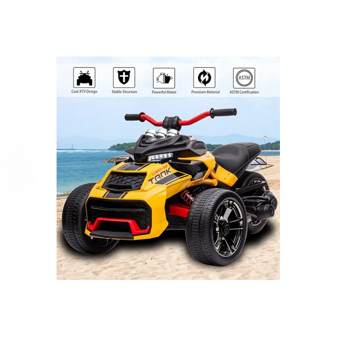 Motorcycle Motor Aki Sport Moge Kendaraan Mainan Anak Motor Roda 3 WWM Toys & Accessories