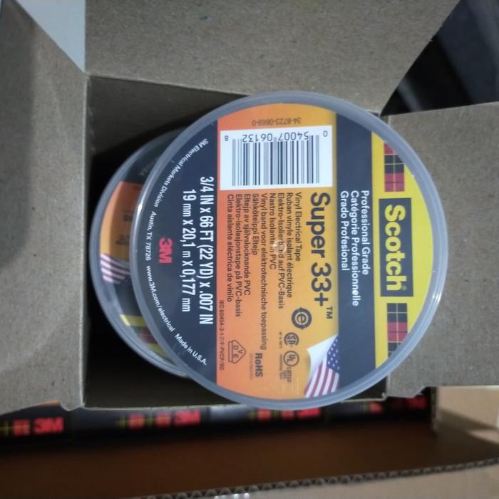 scotch super  33+ profesional grade electrical tape