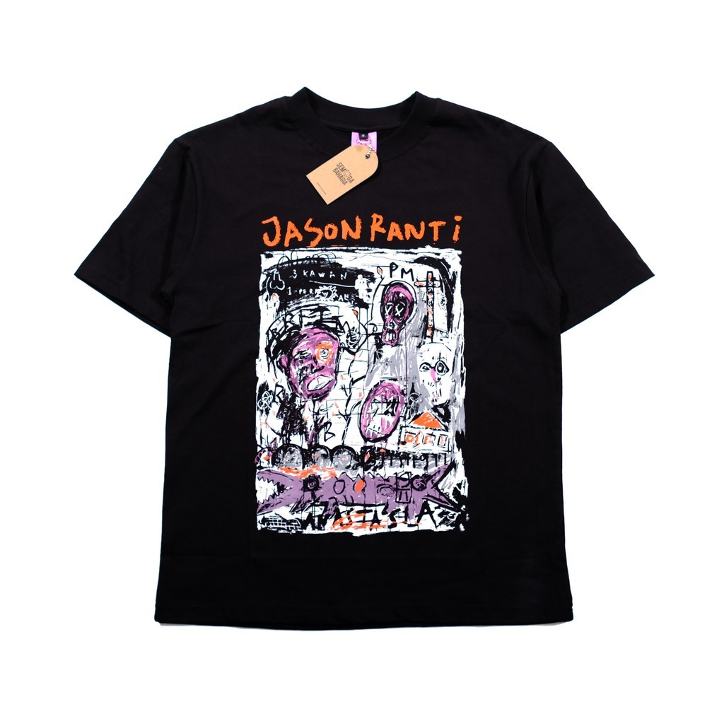 Tshirt JASON RANTI - SUCI MAKSIMAL (black) Original