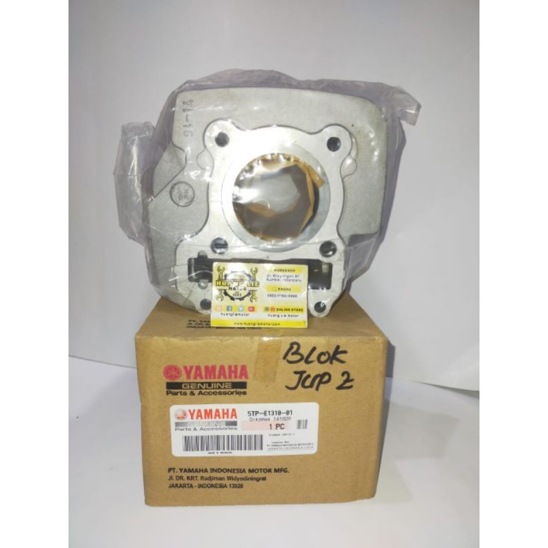 blok only cylinder Yamaha Jupiter z , Vega r new asli 5tp
