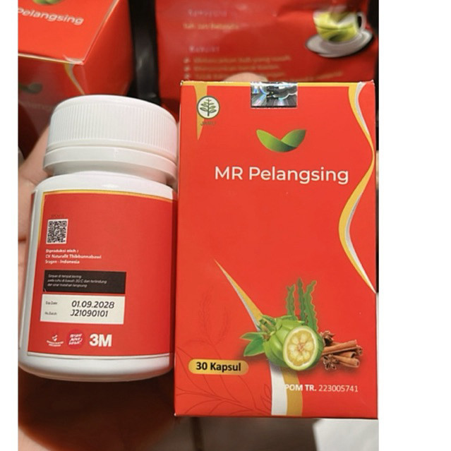 Pelansing MR Original BPOM Kemasan Baru Herbal Aman by Otw.Langsing.Grosir