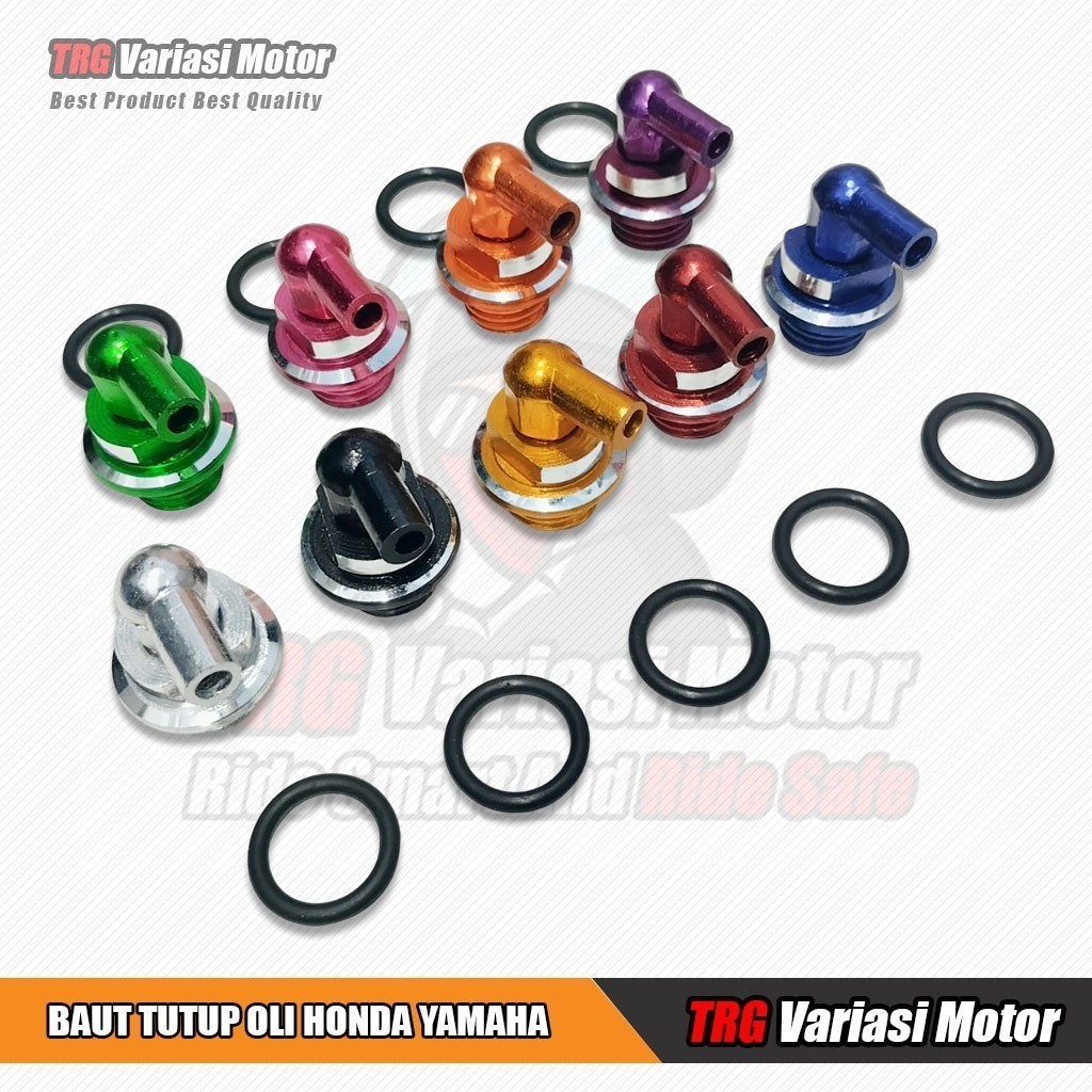 Tutup Oli Mesin Variasi Baut Tutup Oli Vario Beat Scoopy Supra X CRF Mio Jupiter