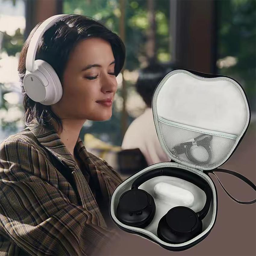 EVA Hard Case AirPods Max  Hardcase Pelindung Tahan Benturan & Anti Air  Tas Penyimpanan Headphone O