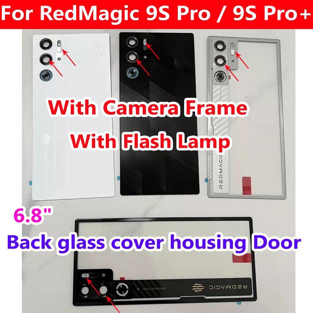 6.8" Best Back Battery Cover For ZTE nubia Red Magic 9s Pro / RedMagic 9s Pro+ Housing Lid Mobile Re