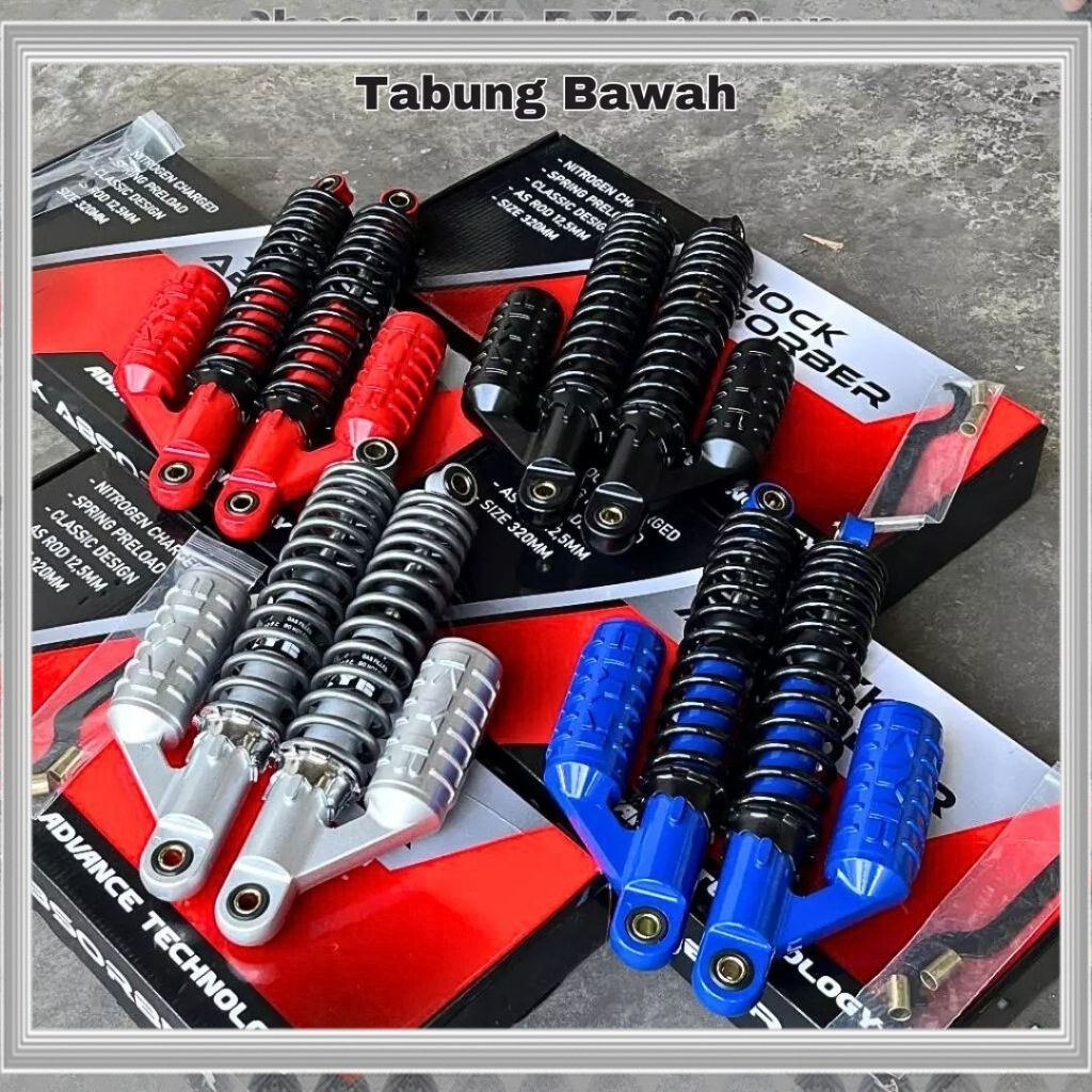 Original Shock Belakang KYB RZR 320mm Tabung Bawah Skok Kayaba RZR Import Detail Ori berkualitas Ter
